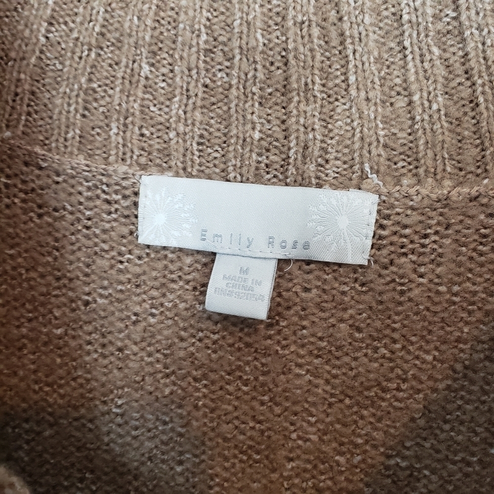 Emily Rose knit cowl neck sweater - Picture 3 of 5